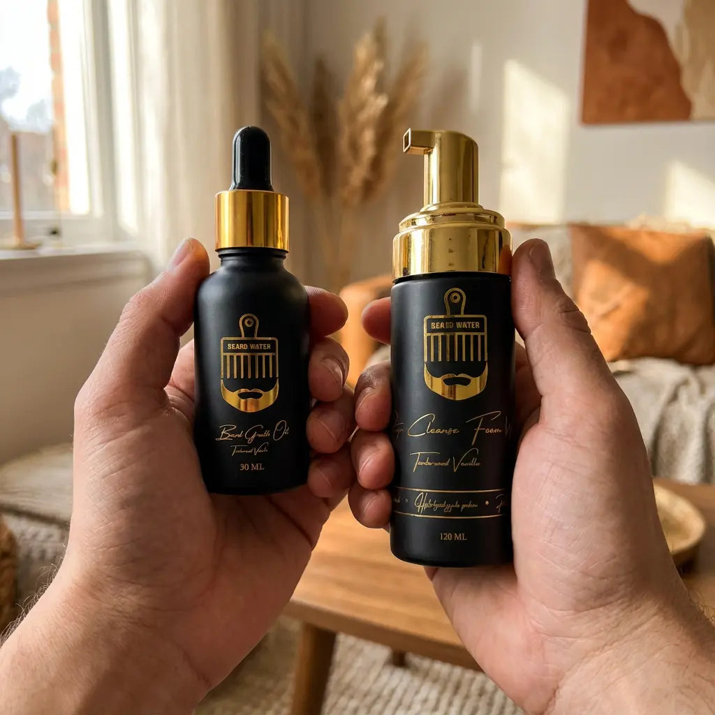Beard Builder Set (Oil + Foam Wash) Beard Water