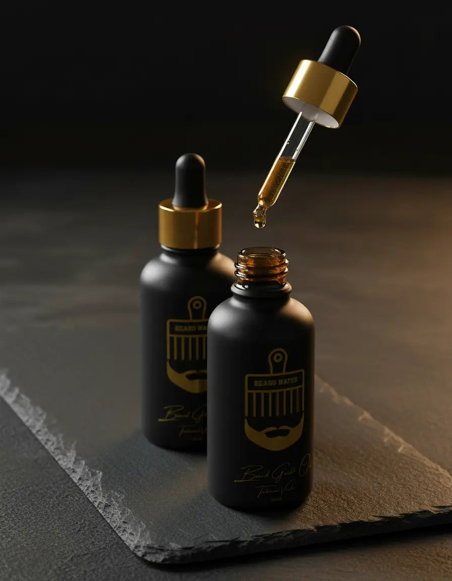 Twin Dropper Set (2 Beard Oils) Beard Water