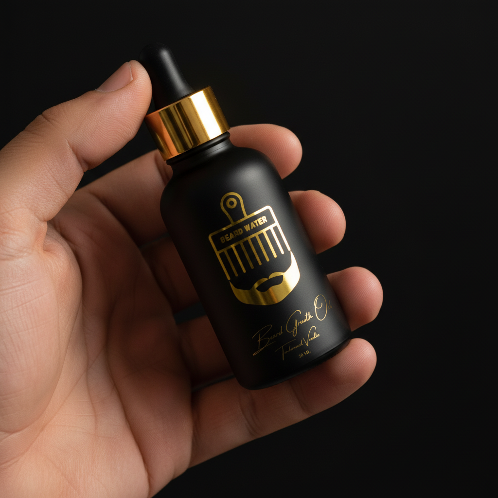 Beard Water Beard Growth Oil – Timberwood Vanilla (30mL)